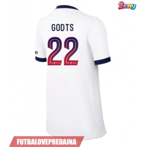 Lacne Ženy Futbalové dres Paris Saint-Germain Mika Godts #22 2026-27 Krátky Rukáv - Preč